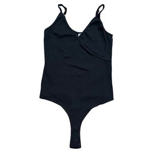 ASOS Black Thong Bodysuit